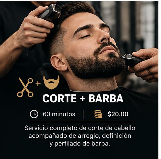 Corte + barba